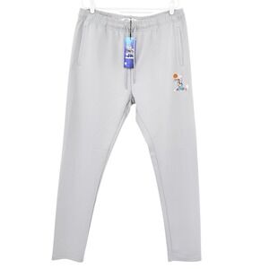 Space Jam A New Legacy Bugs Bunny Gray Joggers Men's 3XL Graphic Sweatpants NWT